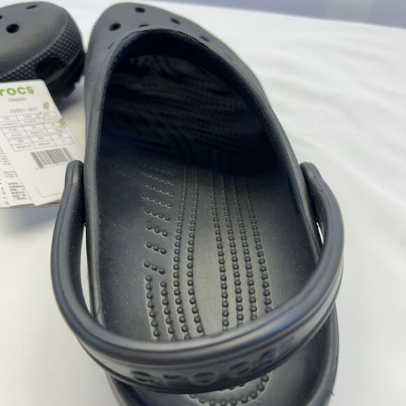 Croc Black Unisex Adult Classic Slip-On Sandals Men 10 Women 12 NEW w/Tags - Picture 4 of 8